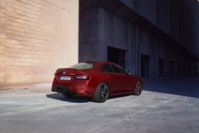 BMW 2er Coupé rot Heck