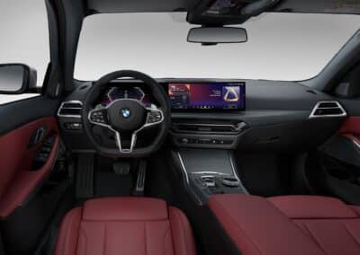 BMW 3er Limousine Innenansicht Sitze und Cockpit