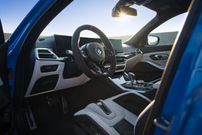 BMW M3 Lenkrad und Vordersitz