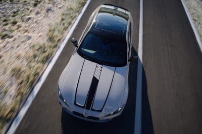 BMW M4 Coupé von oben