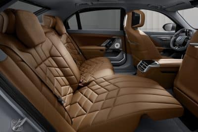 BMW i7 Rückbank Lounge