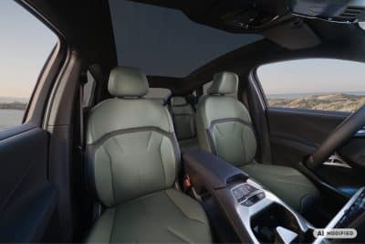 BMW iX4 Innenausstattung Vordersitze