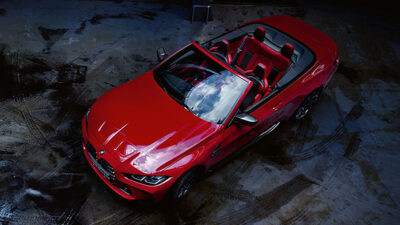 M4 Competition Cabrio rot