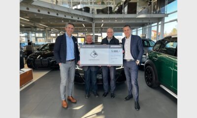 Unterberger spendet 5.000 Euro an Chiemseehospiz