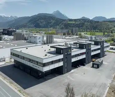 Gebäude des Businesspark Langkampfen