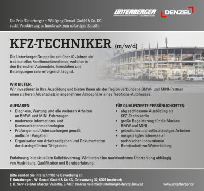 KFZ-Techniker (m/w/d)